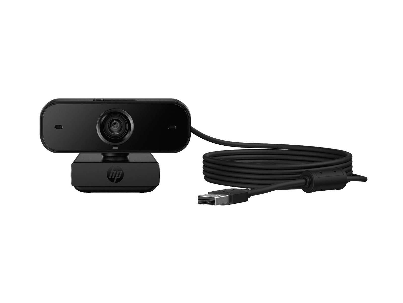 HP 435 FHD Webcam | Full HD 1080p | 85° Wide Angle | Auto Focus & Light Correction | Dual Mic Noise Reduction | Privacy Cover | Plug & Play USB-A | Zoom & Teams Compatible