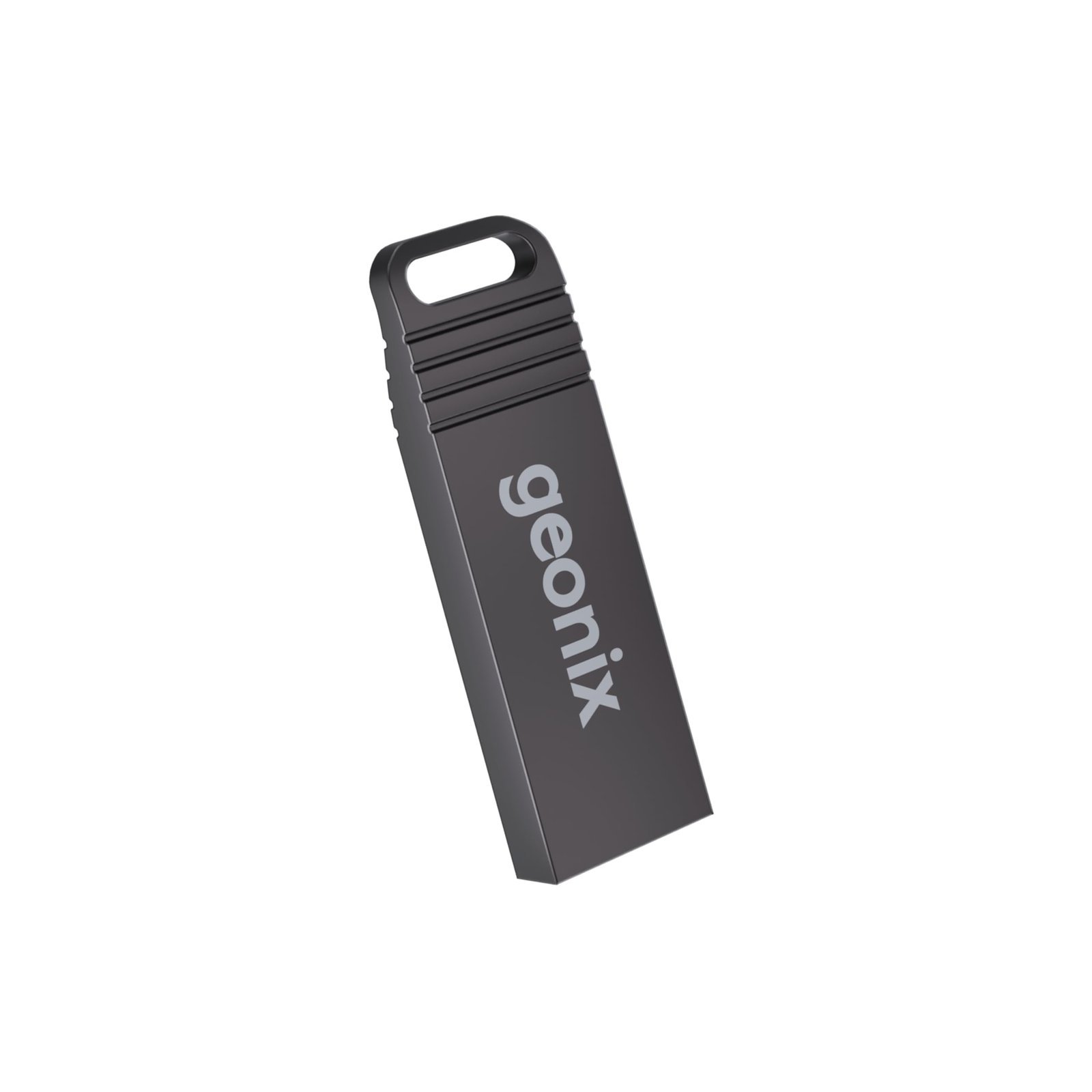 Geonix Pendrive I USB 2.0 I Keyring Design I Lightweight I Variant 4GB I 5 Years Warranty (Black)