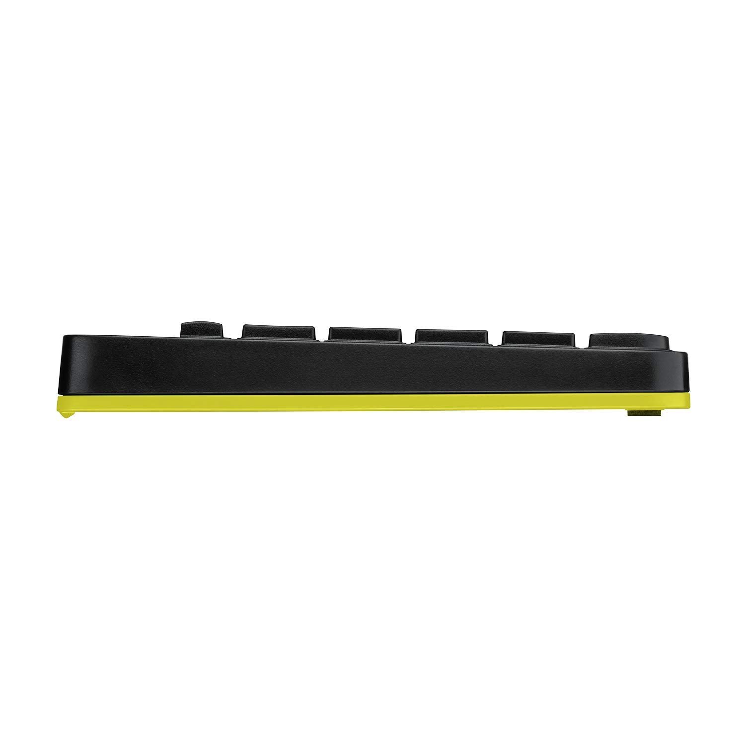 Logitech MK240 Nano Wireless USB Keyboard and Mouse Set, 12 Function Keys 2.4GHz Wireless, 1000DPI, Spill-Resistant Design, PC/Mac, Black/Chartreuse Yellow - Image 7
