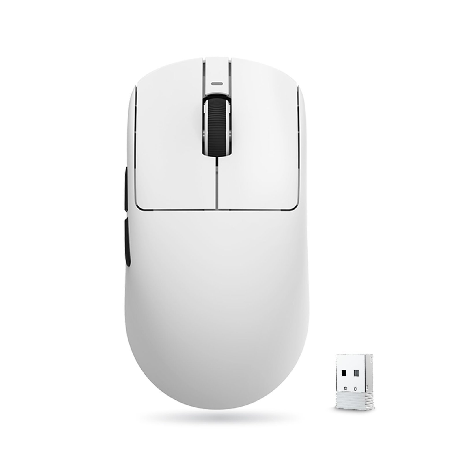 ATK VXE Dragonfly R1 Series Wireless Gaming Mouse – Ultra-Lightweight (48–55 g), PixArt PAW3395/3395 SE Sensor, Adjustable DPI up to 26,000 (R1, White)