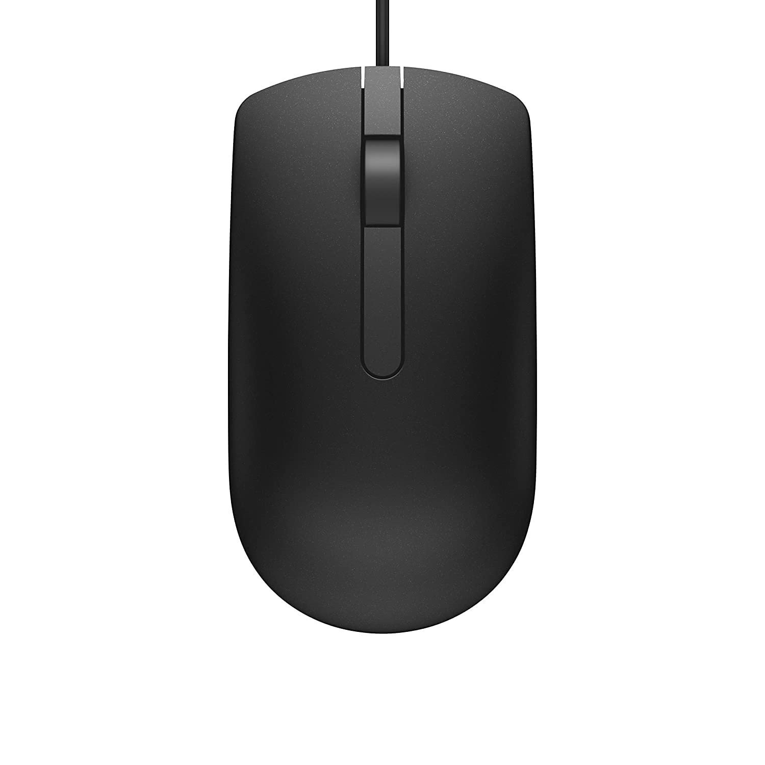 Dell MS116 Wired Mouse, 1000 DPI, Scrolling Wheel, 2 Buttons, 1 x USB, Optical LED Tracking, Plug and Play, Scrolling Wheel, Black
