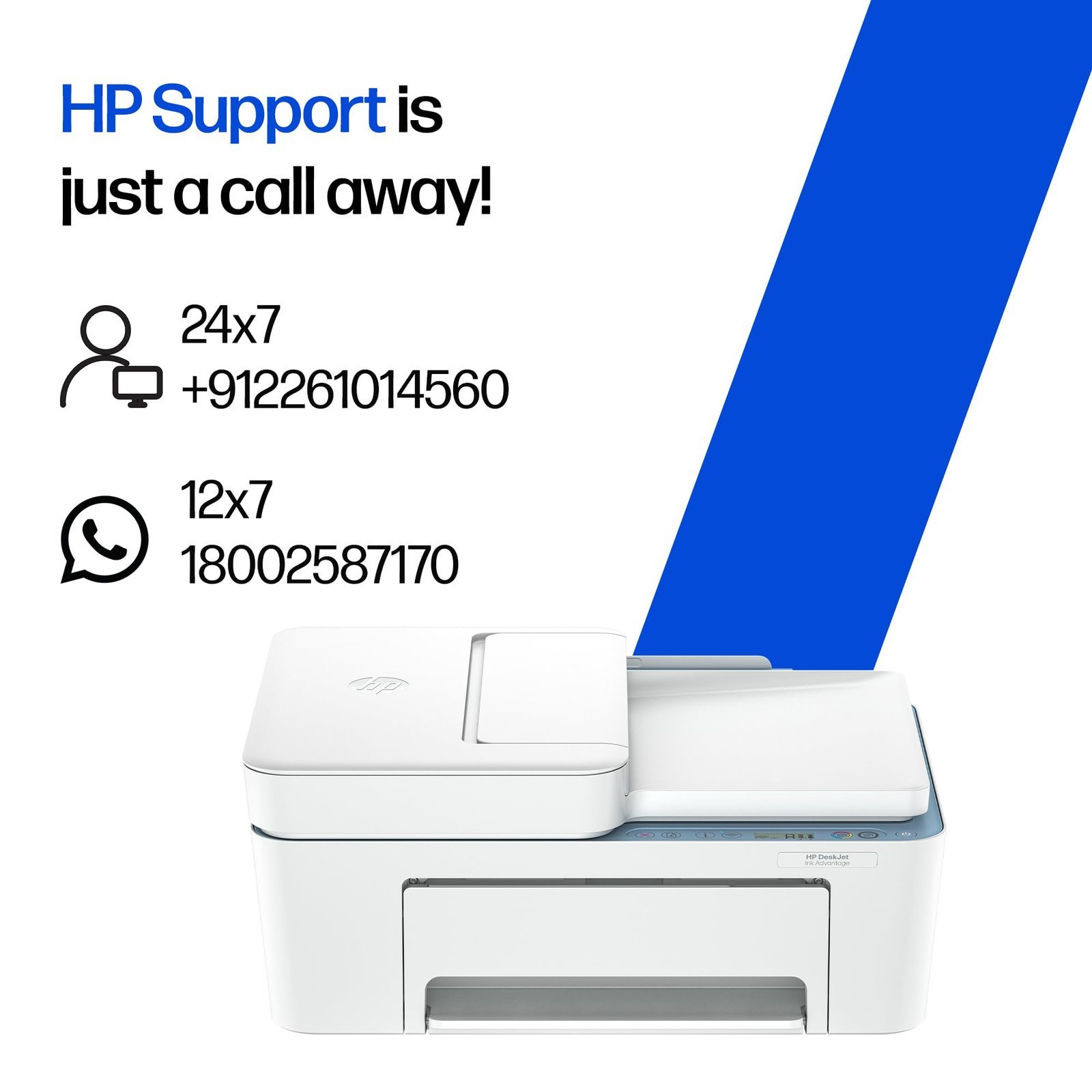HP AI Capable Ink Advantage 4388 Dual Band WiFi (up to 10X Faster) Colour Printer Print/Scan/Copy with ADF Ideal for Home/Small Office - Image 5