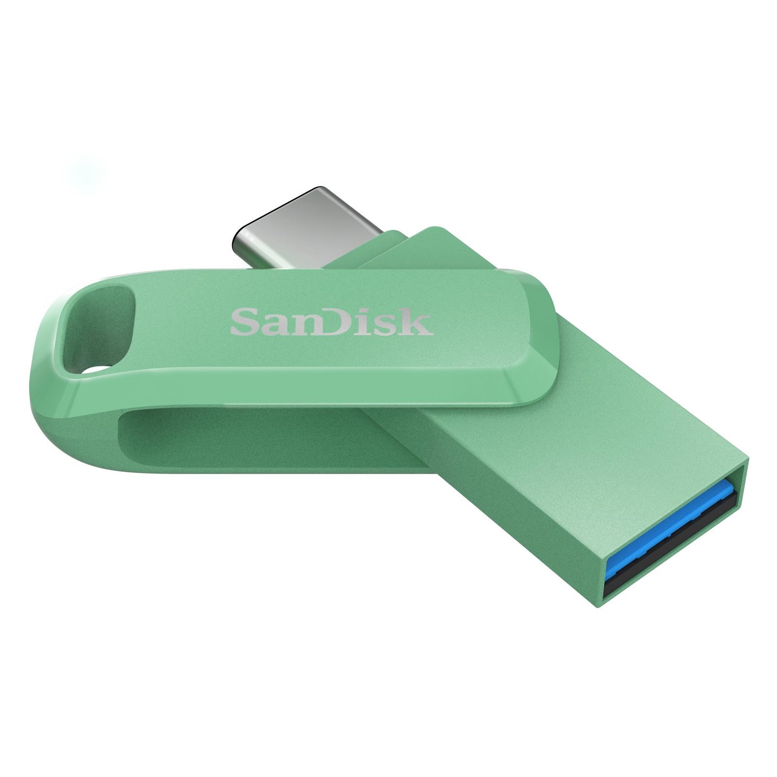 SANDISK Ultra Dual Drive Go Type-C 128GB, OTG, Upto 400MB/s, Pendrive, Absinthe Green, 5Y Warranty (SDDDC3-128G-I46GPD)