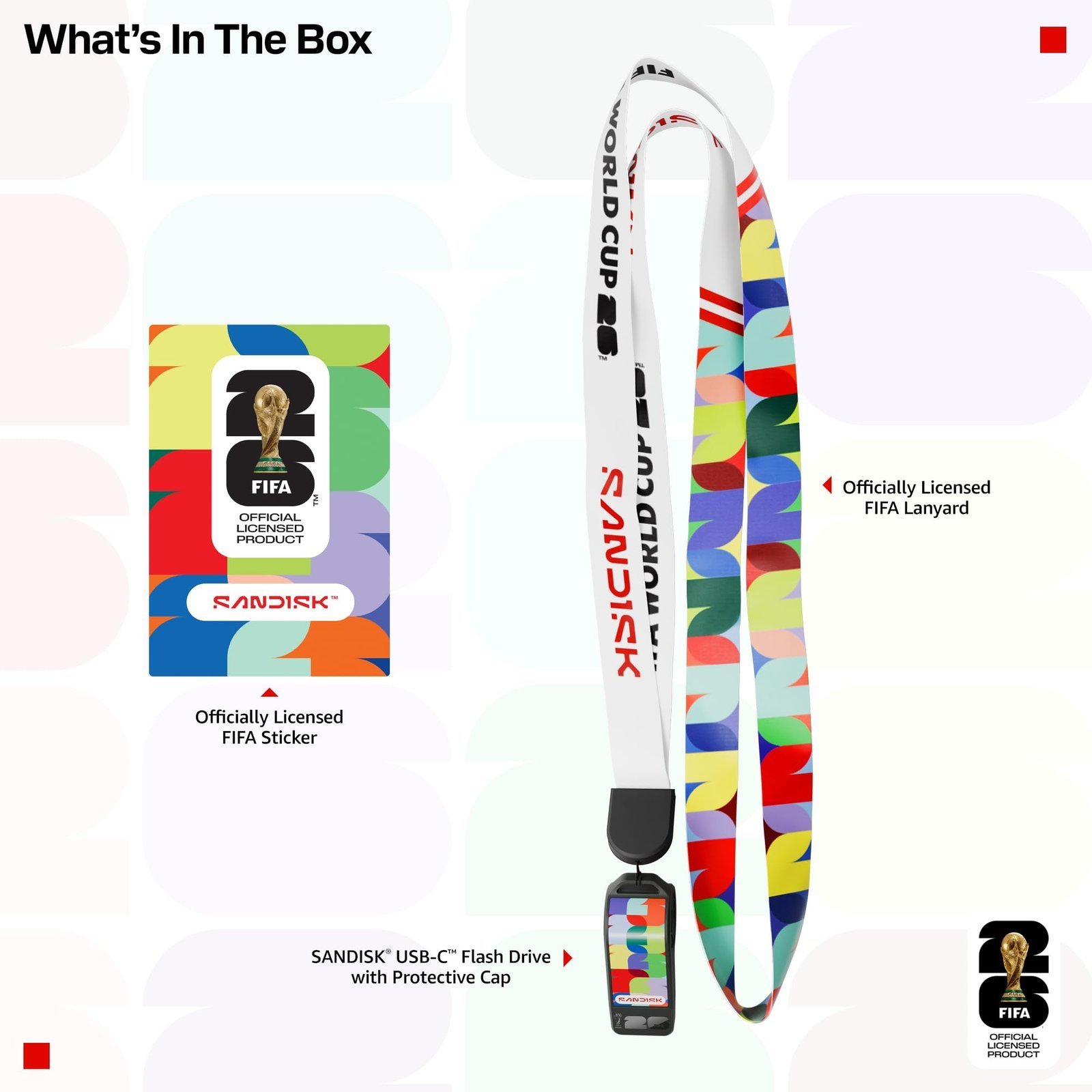 SANDISK USB Type-C Flash Drive 128GB, FIFA World Cup 2026 Edition, Up to 300MB/s, Collectible Whistle Design Pendrive for Smartphone & Laptop - Image 8