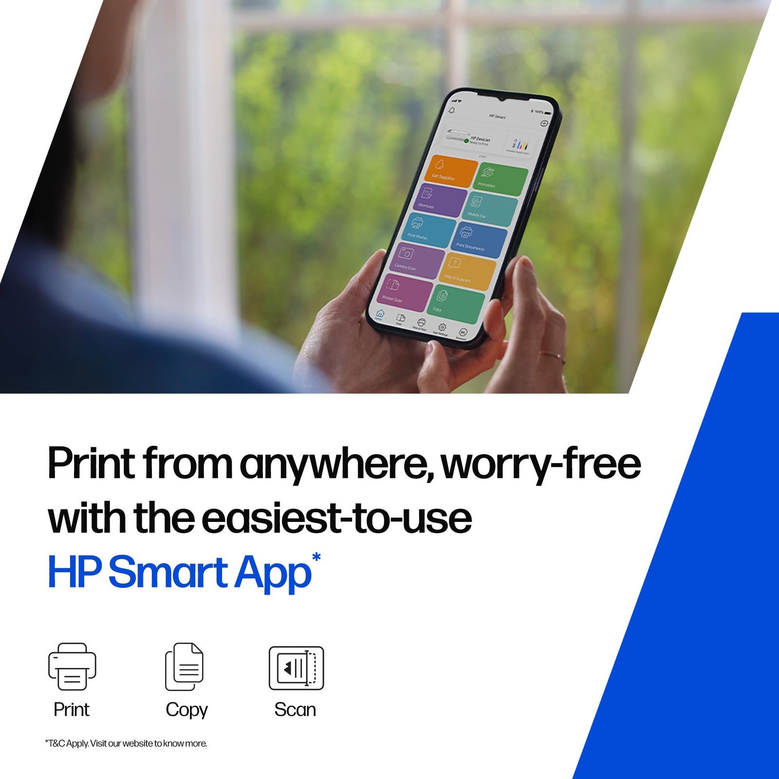 HP AI Capable Ink Advantage 4388 Dual Band WiFi (up to 10X Faster) Colour Printer Print/Scan/Copy with ADF Ideal for Home/Small Office - Image 6