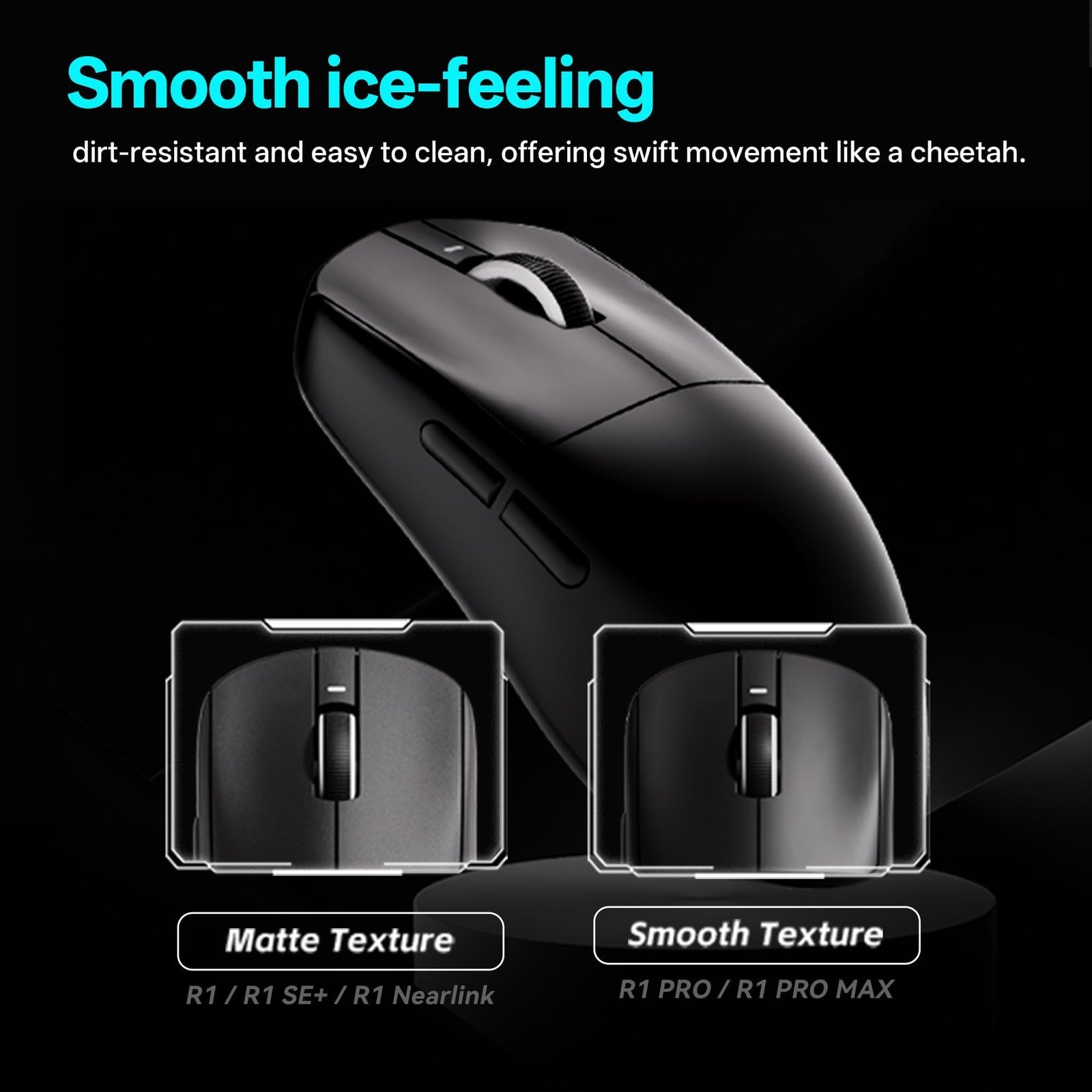 ATK VXE Dragonfly R1 Series Wireless Gaming Mouse – Ultra-Lightweight (48–55 g), PixArt PAW3395/3395 SE Sensor, Adjustable DPI up to 26,000 (R1, White) - Image 5