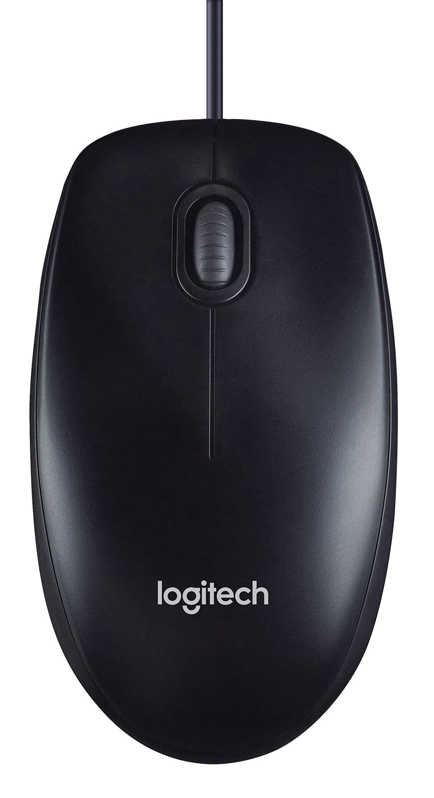 Logitech M90 Wired USB Mouse, 3 yr Warranty, 1000 DPI Optical Tracking, Ambidextrous PC/Mac/Laptop - Black - Image 4