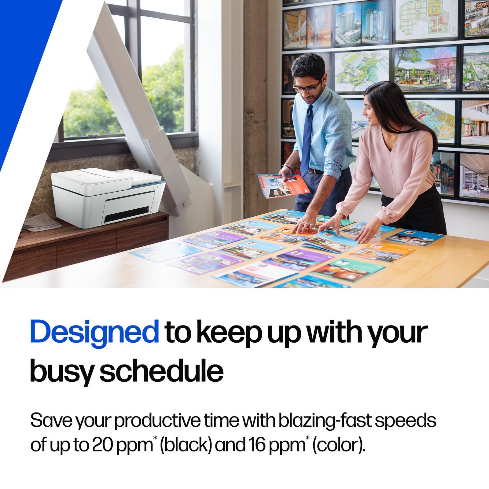 HP AI Capable Ink Advantage 4388 Dual Band WiFi (up to 10X Faster) Colour Printer Print/Scan/Copy with ADF Ideal for Home/Small Office - Image 8